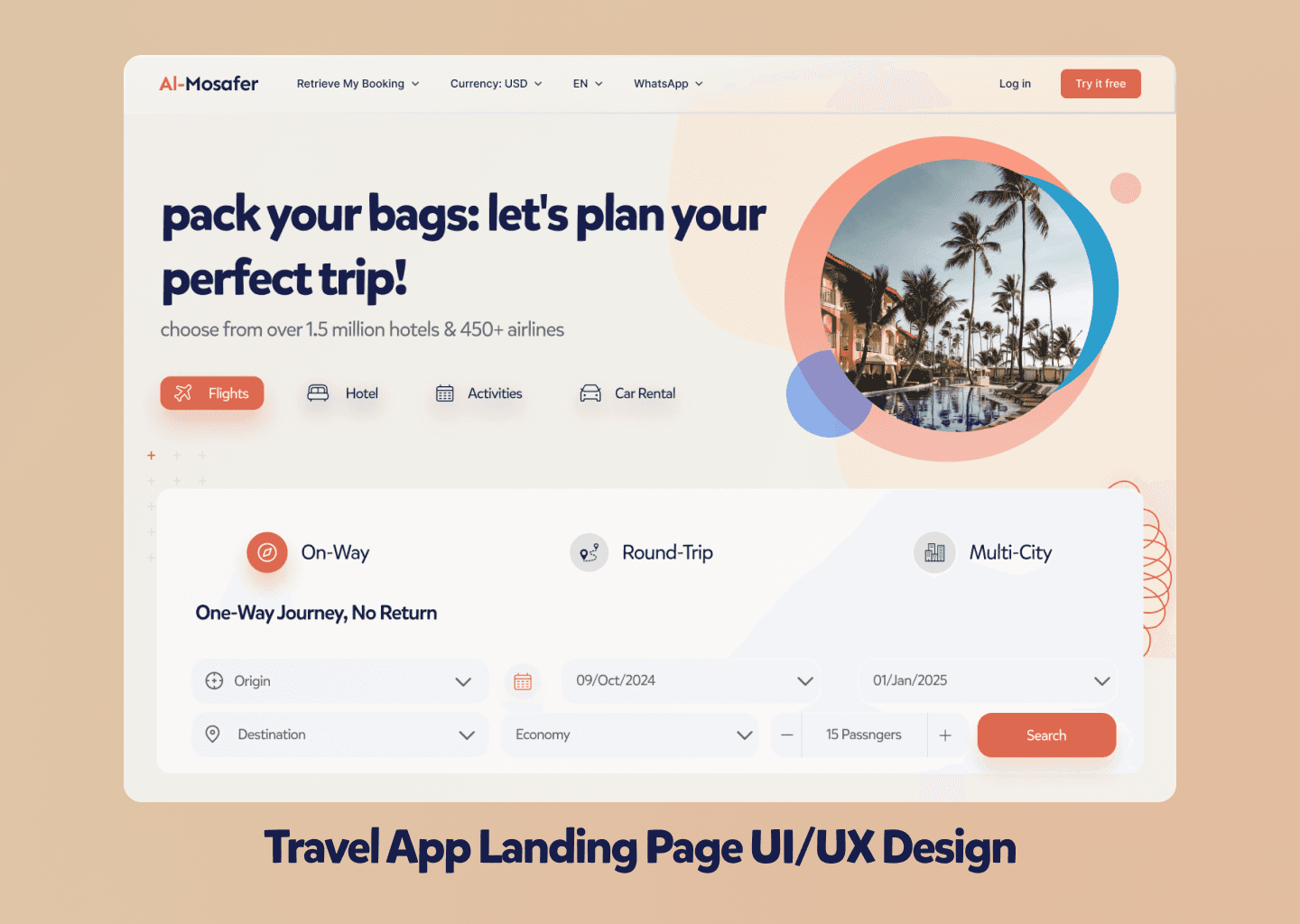 AL Mosafer Travel Website